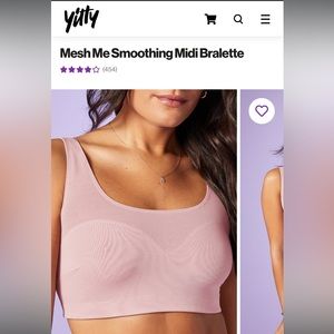 Mesh Me Smoothing Midi Bralette